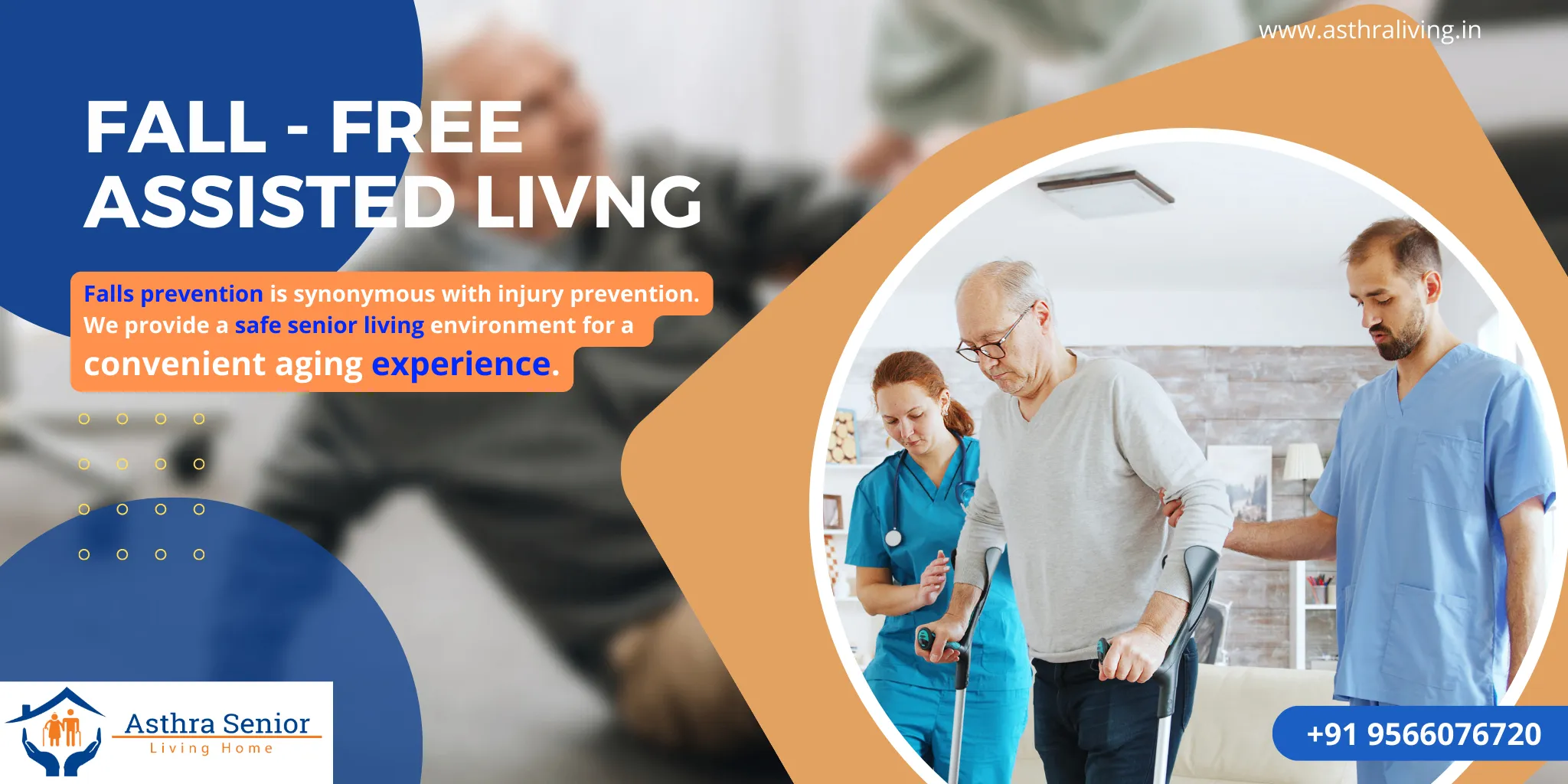 Fall Prevention in Elderly: Tips to Reduce the Risky falls over the age of 65